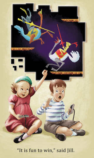 Illustration for article titled Posters Remind Us Of A More Peaceful Era In Gaming